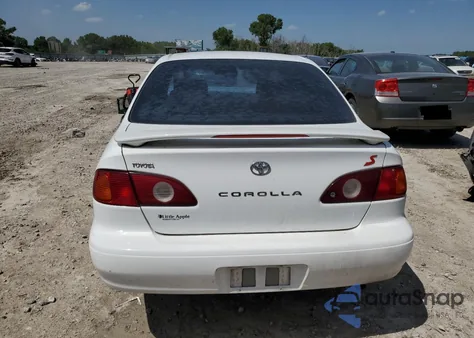 2001 Toyota Corolla Ce from USA, damaged, VIN 1NXBR12EX1Z486898